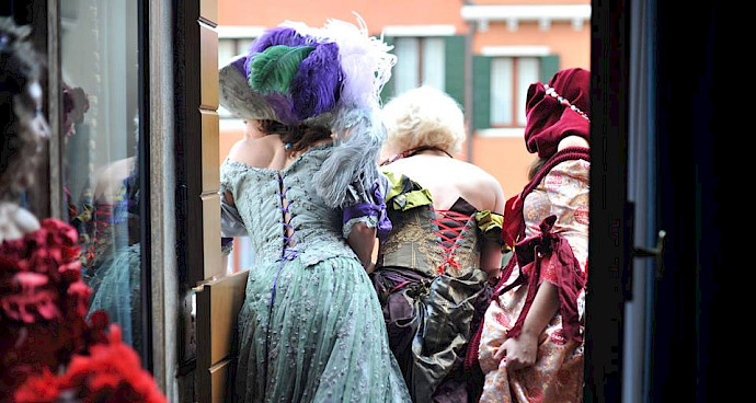 Alquiler de vestidos en Carnaval Venecia