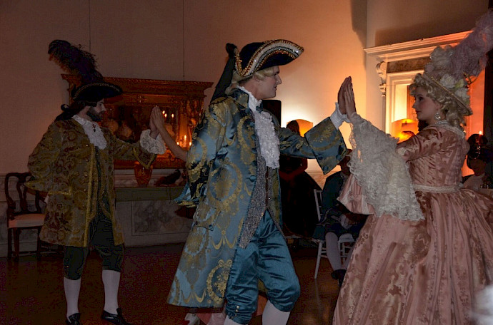 Gala-dinner with period costume in Venice Carnival